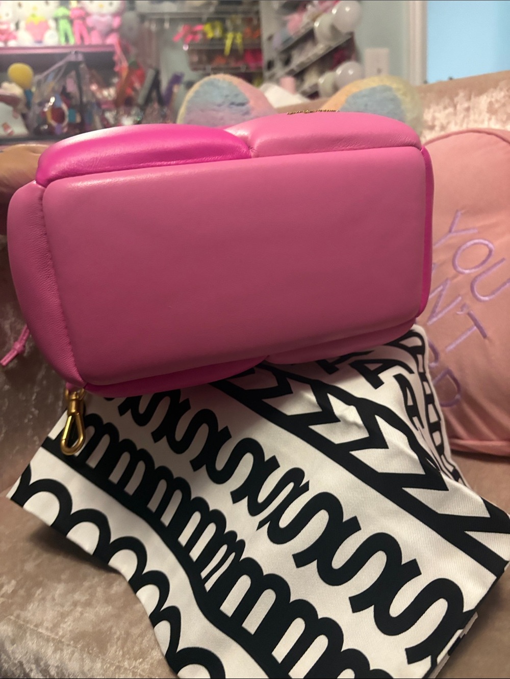 Brand NEW adorable Kate Spade! Pink Puffy tote!! 💖💖 - Picture 5 of 9